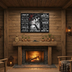 Sugar Skull Poster - Gifts For Couples - Personalized Canvas