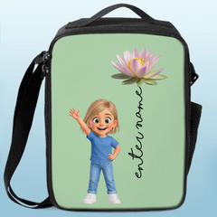 Study hard! Personalized lunch bag - a gift for your child's first day of school