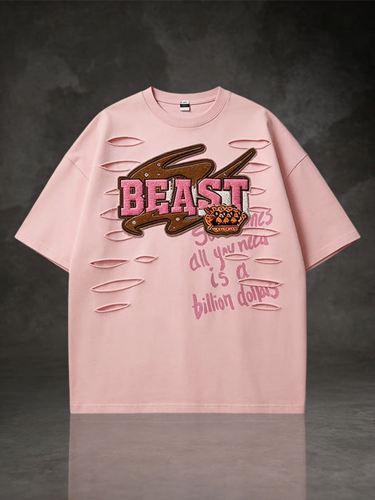 Vintage Distressed Streetwear T-Shirt