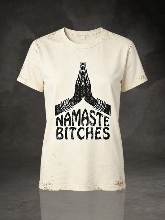 FEELING Lucky" Heart Poker & Pink Dice Graphic T-Shirt