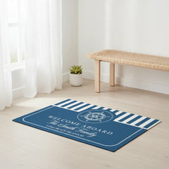 Welcome Aboard - Personalized Doormat