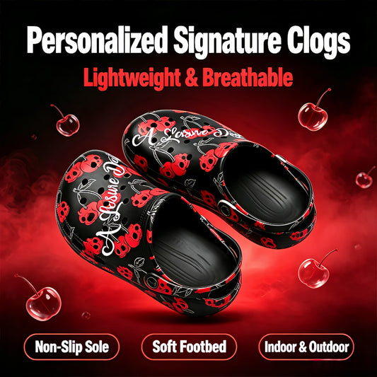 Personalized Content - Customized Printed Sneakers with Holes