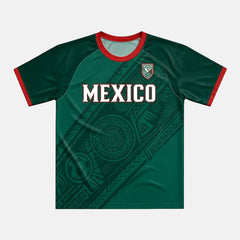 Custom Men's Mexico 2026 Jersey Shirt - Personalized Birthday Gifts For Soccer Lovers, Sports Fans, Sports Lovers - The Emerald Green Football Era
