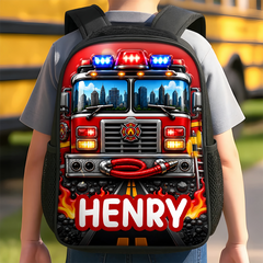 Custom Kids Front Printed Backpack - Personalized Back To School Gifts For Kids - Ready To Roll
