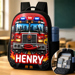 Custom Kids Front Printed Backpack - Personalized Back To School Gifts For Kids - Ready To Roll
