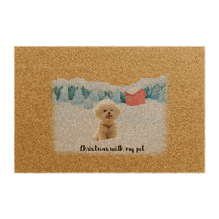 Christmas with my pet Doormat