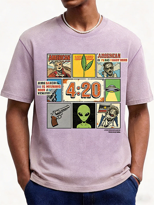 Alien Special Weapon Print Short Sleeve