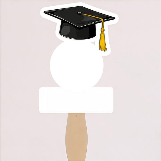 Custom Vintage Photo Graduation Gift - Personalized Graduation Fan