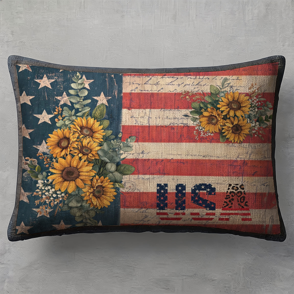 Customized throw pillow covers, home decoration designs, suitable for occasions such as celebrations, anniversaries, Labor Day, and throughout the year to showcase patriotic sentiments.