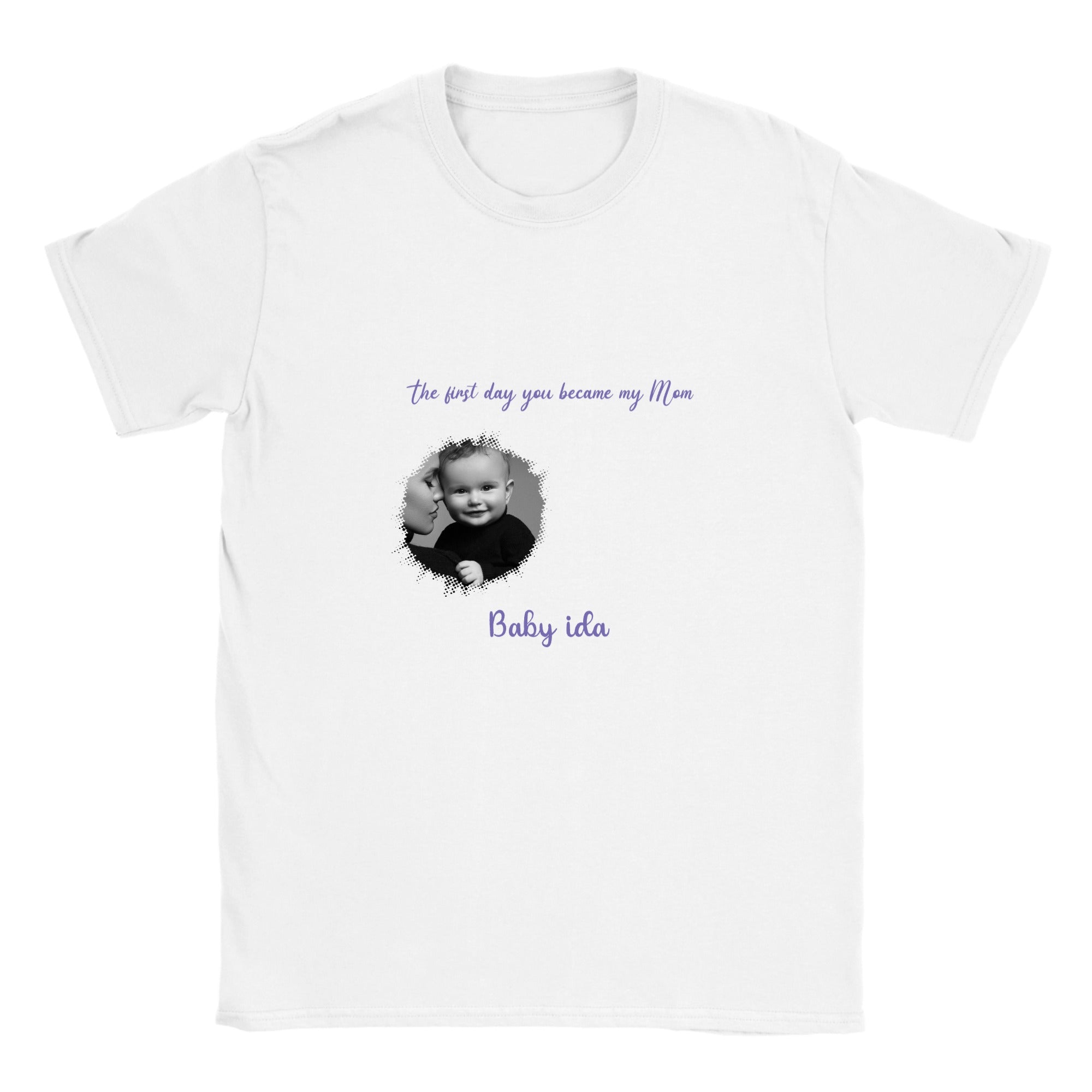 Custom Commemorative Short-Sleeve Shirt for Mother's Day