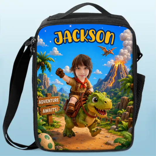 Enjoy Every Day - Personalized Customized Lunch Bags - A Gift for Your Child's Schooling