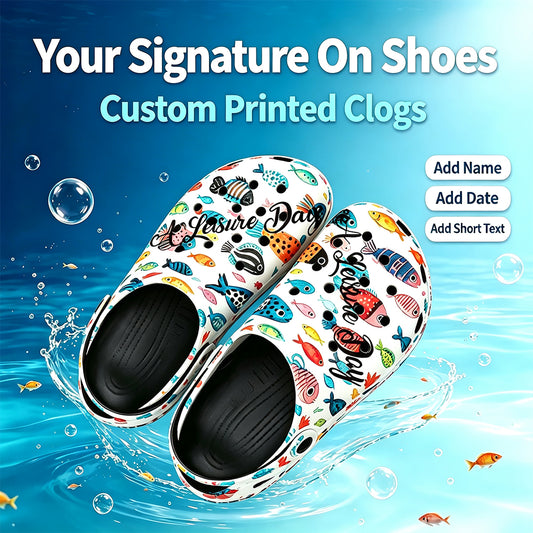 Customize your Content insect and flower slippers, customize printed lightweight outdoor one-piece shoes
