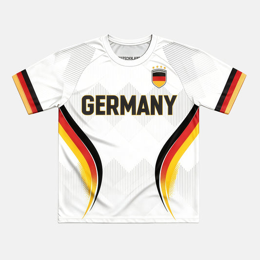Custom Men's Germany 2026 Jersey Shirt - Personalized Birthday Gifts For Soccer Lovers, Sports Fans, Sports Lovers - Chasing Goals And Glory