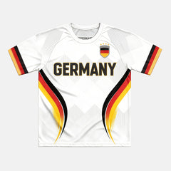 Custom Men's Germany 2026 Jersey Shirt - Personalized Birthday Gifts For Soccer Lovers, Sports Fans, Sports Lovers - Chasing Goals And Glory