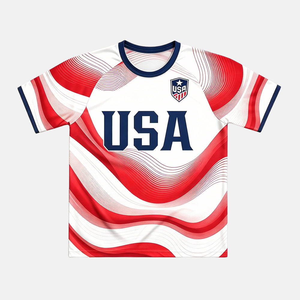 Custom Men's USA 2026 Jersey Shirt - Personalized Birthday Gifts For Soccer Lovers, Sports Fans, Sports Lovers - Unstoppable On The Field