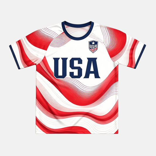 Custom Men's USA 2026 Jersey Shirt - Personalized Birthday Gifts For Soccer Lovers, Sports Fans, Sports Lovers - Unstoppable On The Field