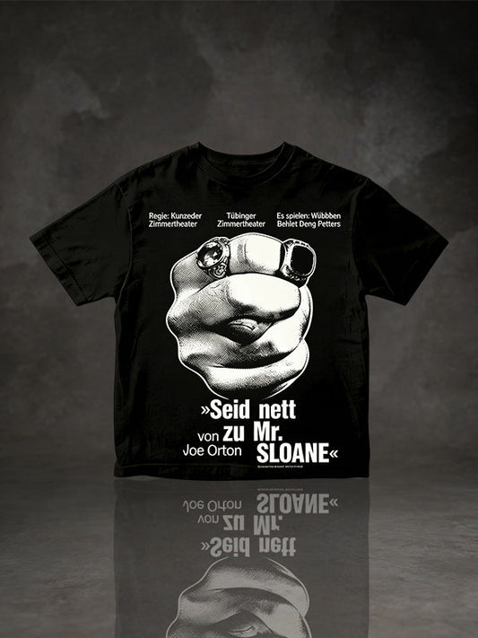 Vintage Pointing Gangster Fist Graphic T-Shirt