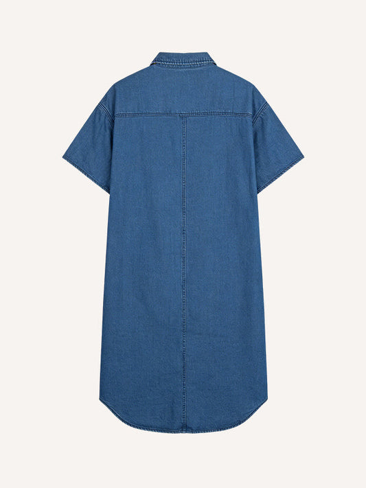 2026 New Plus Size Breathable Denim Dress