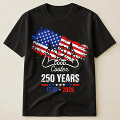 Funny Good Cooter Patriotic Shirt | 1776-2026 US 250 Year Independence American Flag Graphic T-Shirt