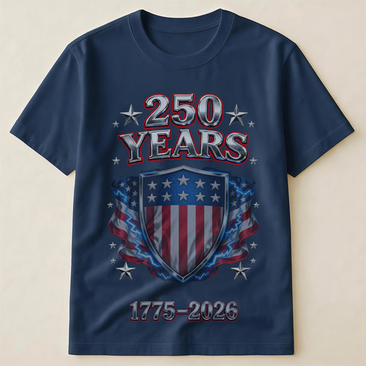 250th Anniversary "Brave Pets, Fearless" Short-Sleeve Tee
