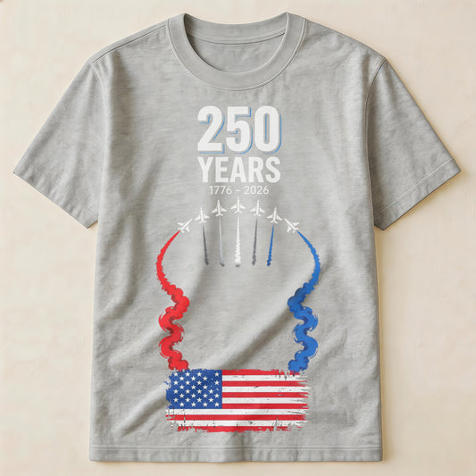 "Pet Army" National Flag & Starburst 250th Anniversary Spectacular Limited-Edition Short-Sleeve Tee