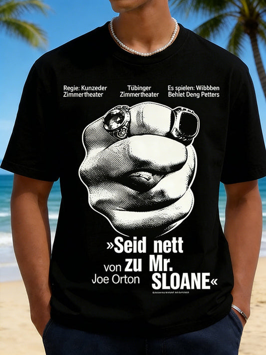 Vintage Pointing Gangster Fist Graphic T-Shirt