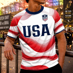 Custom Men's USA 2026 Jersey Shirt - Personalized Birthday Gifts For Soccer Lovers, Sports Fans, Sports Lovers - Unstoppable On The Field