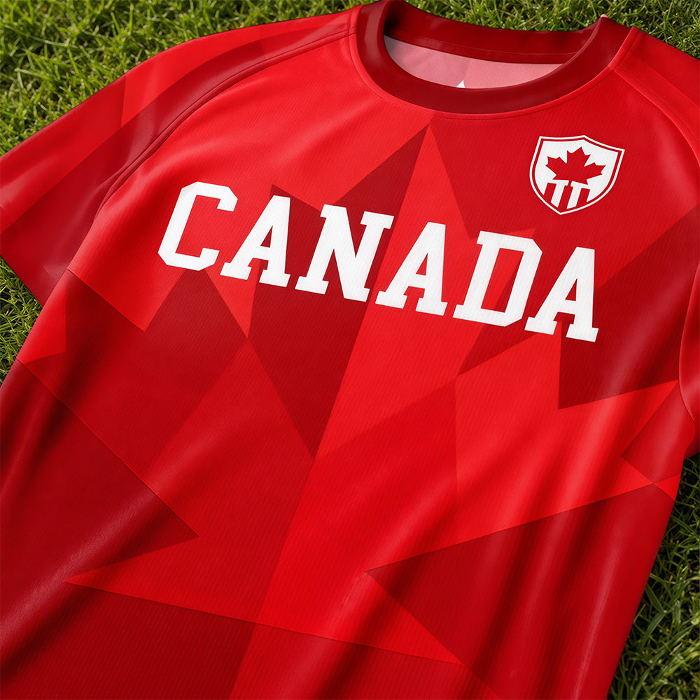 Custom Men's Canada 2026 Jersey Shirt - Personalized Birthday Gifts For Soccer Lovers, Sports Fans, Sports Lovers - Wear The Nation's Pride