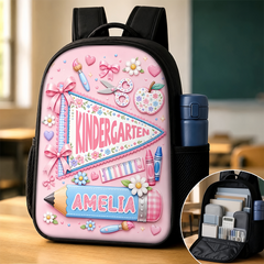 Custom Kids Front Printed Backpack - Personalized Back To School Gifts For Kids - Big Dreams Start In Small Classrooms