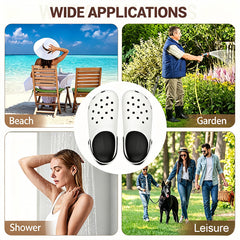 Upload your own photos to customize your slippers. DND tabletop game print - ankle sandals, customizable images, casual outdoor beach slippers, suitable for TTRPG enthusiasts.