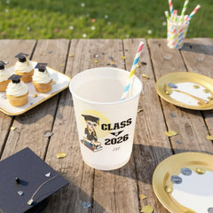 Custom Happy Graduation Plastic Cups