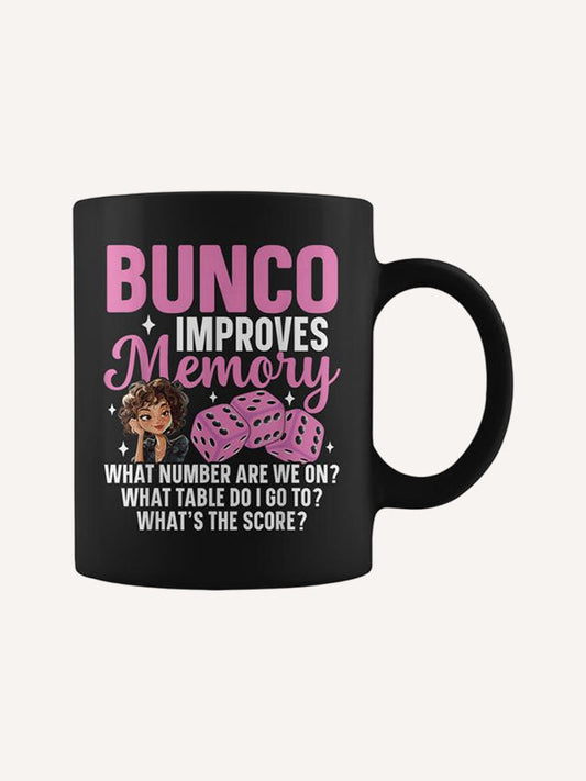 Bunco Prizes Decorations Bunco Night Bunco Player Bunco Coffee Mug