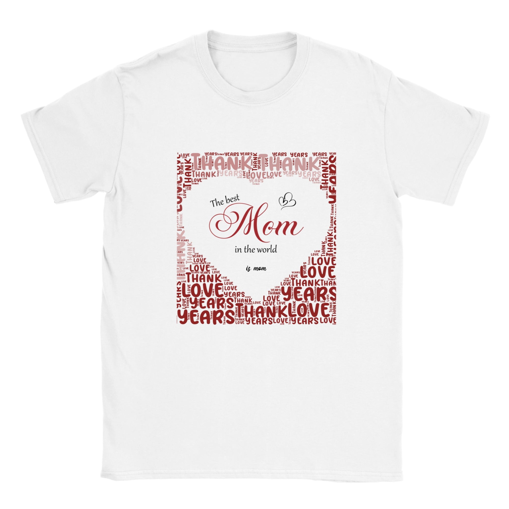 "Thank You for So Many Years of Love" Printed T-Shirt