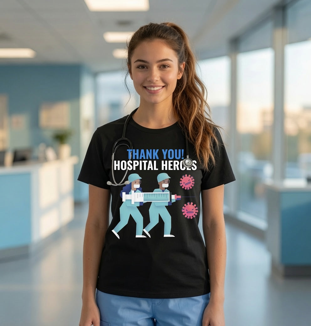 Casual and cute nurse-themed shirt - The perfect gift for a nurse