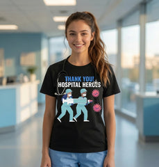 Casual and cute nurse-themed shirt - The perfect gift for a nurse