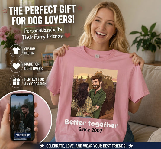 Customize your photos to turn them into short-sleeved versions