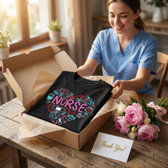 Casual and cute nurse-themed shirt - The perfect gift for a nurse